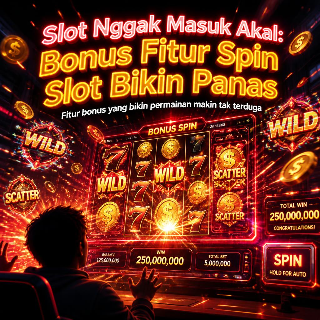 Slot Nggak Masuk Akal: Bonus Fitur Spin Slot Bikin Panas
