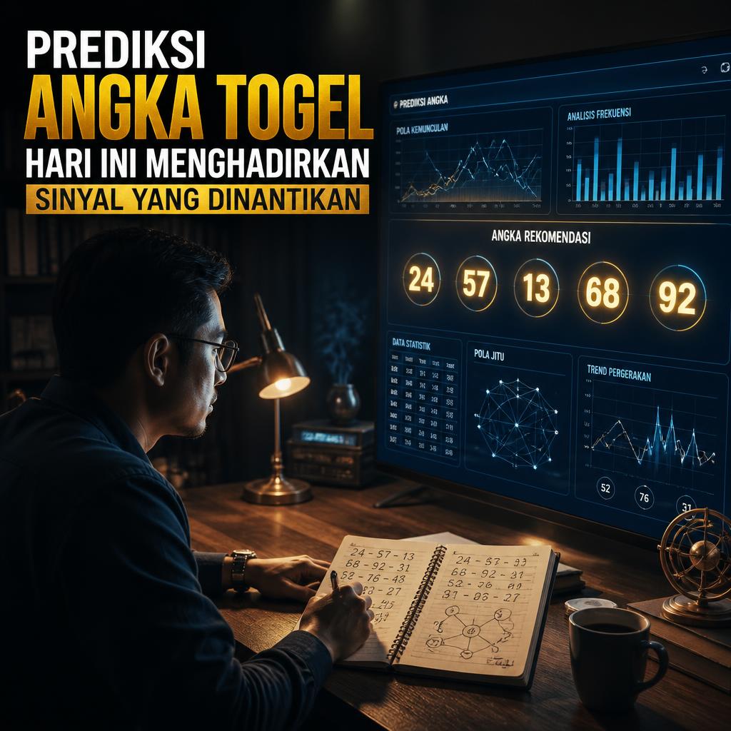 Prediksi Angka Togel Hari Ini Menghadirkan Sinyal yang Dinantikan
