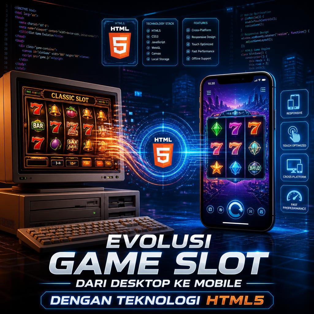 Evolusi Game Slot: Peran HTML5 Membawa Permainan dari Desktop ke Mobile