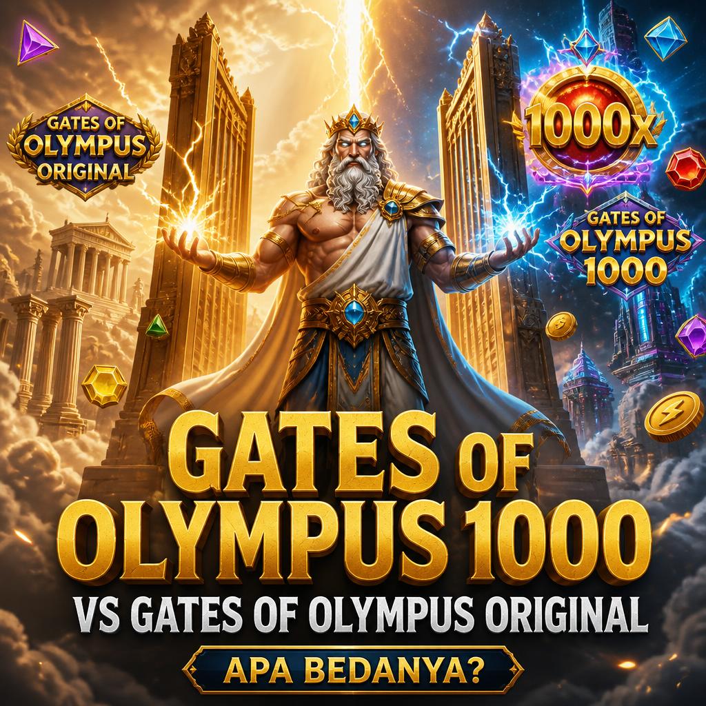 Gates of Olympus 1000: Apa Bedanya dengan Gates of Olympus Original?